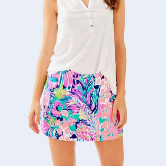 ⛔️SOLD⛔️Lilly Pulitzer | Madison Gumbo Limbo Skort - Picture 2 of 7